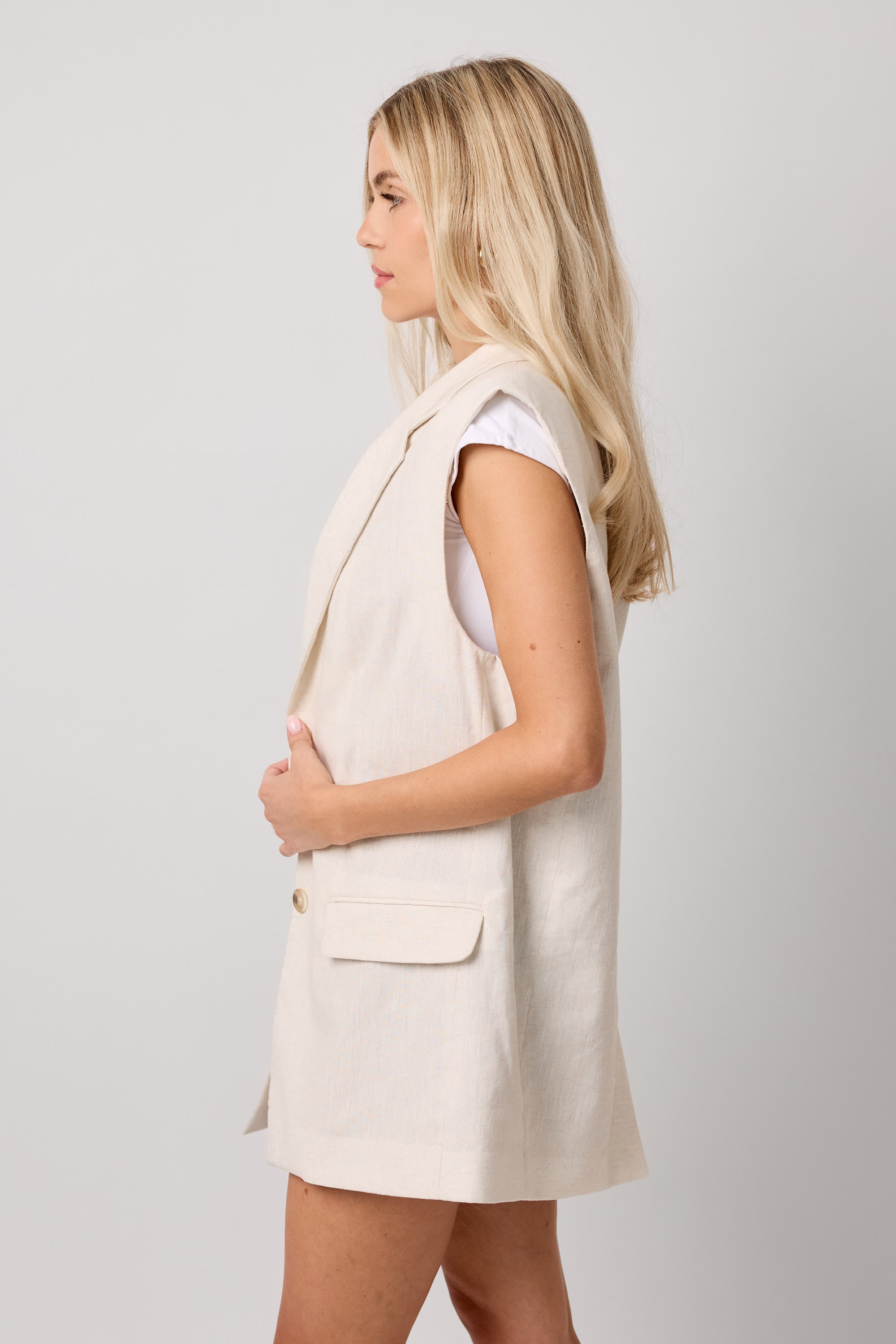 Weste VIVI beige