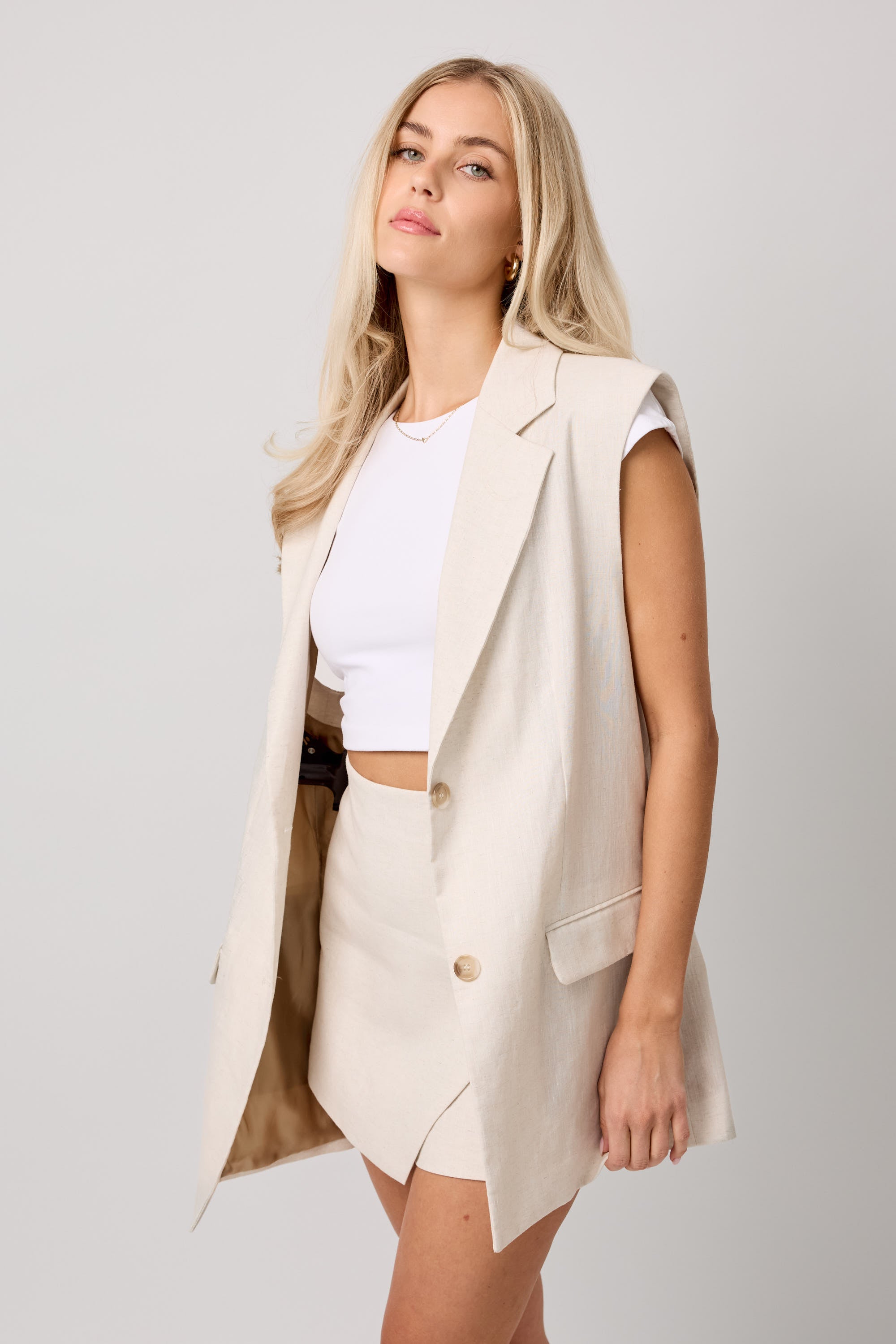 Weste VIVI beige