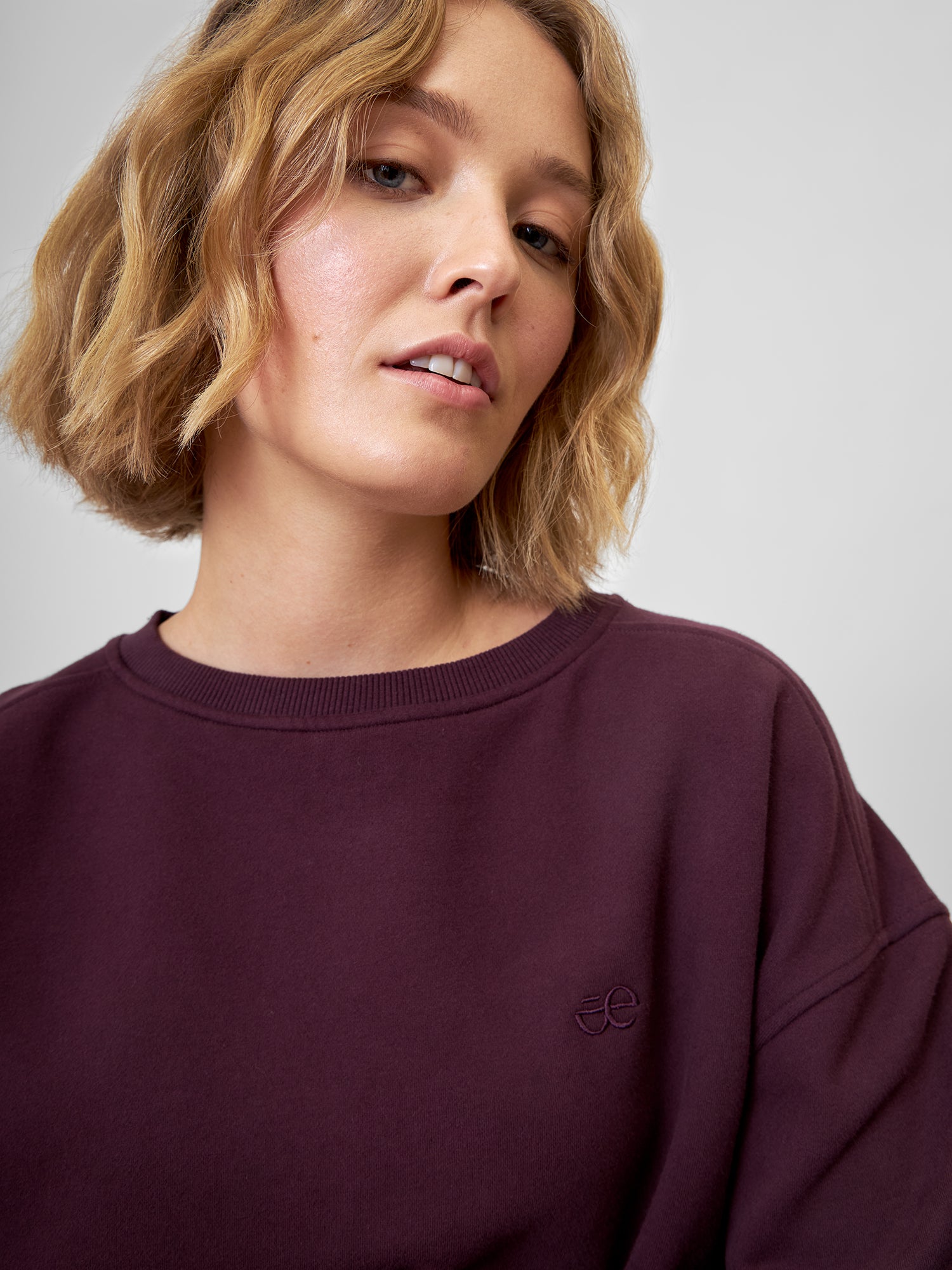 Detailbild Pullover LAURA 2.0 in Burgundy