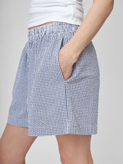 Shorts KAYA gingham summer night