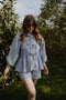 Bluse FENJA gingham summer night