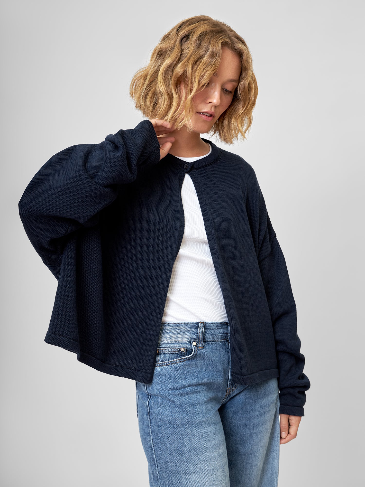Cardigan IRMA in der Farbe Midnightblue