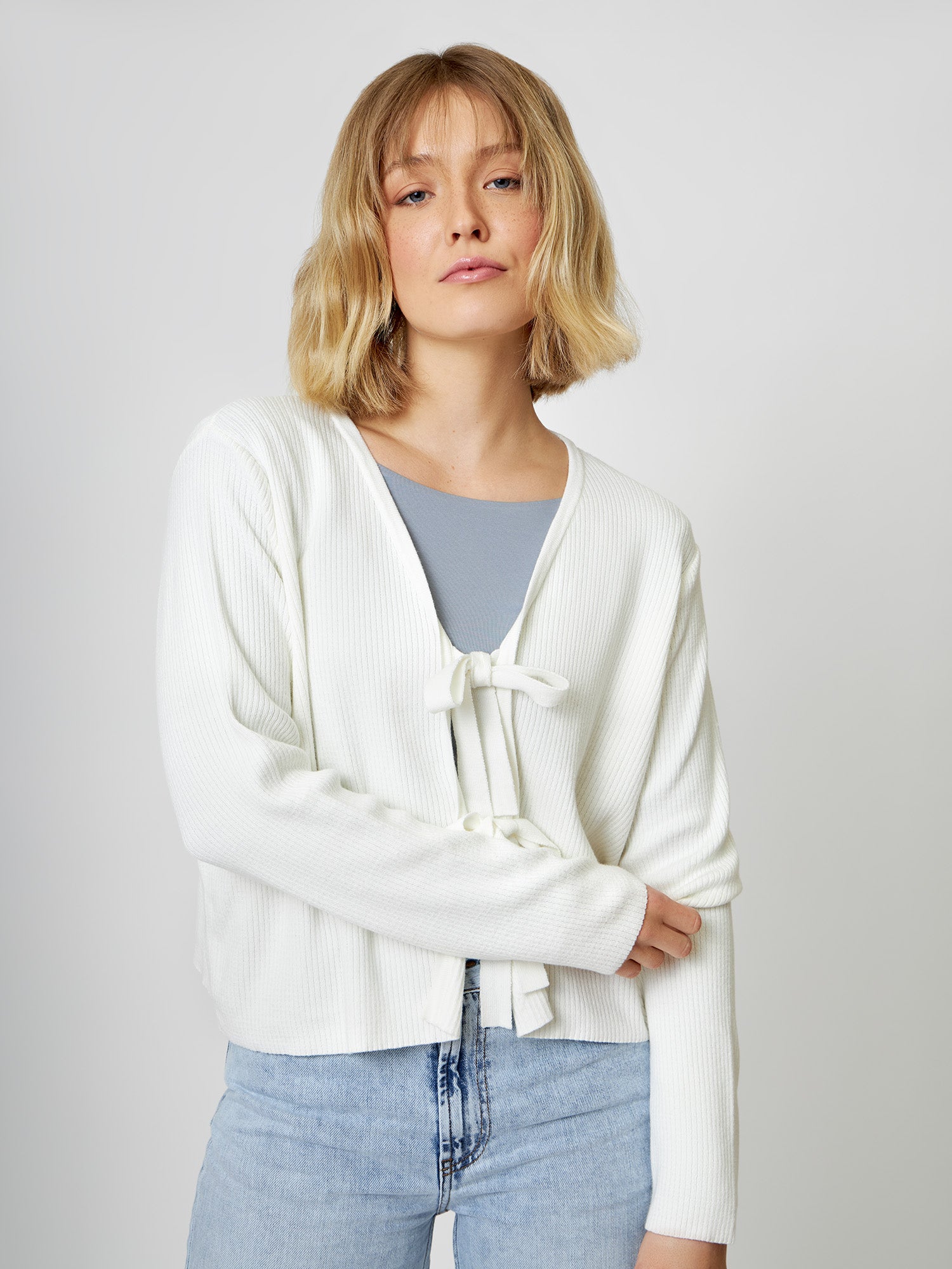 Cardigan LAILA cloud dancer