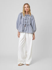 Bluse FENJA gingham summer night
