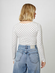 Longsleeve ISA polka dot