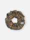 Scrunchie TARTAN brown/grey