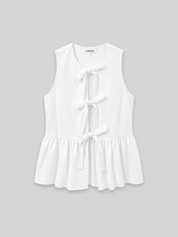 Bluse ALMA white embroidery
