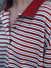 Longsleeve NORA cherry striped