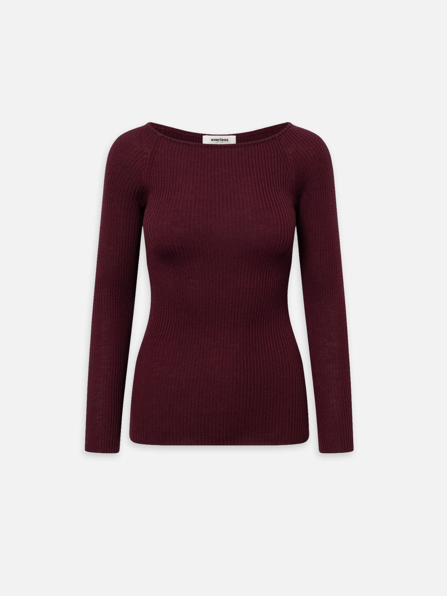 Longsleeve ELENI in der Farbe Burgundy