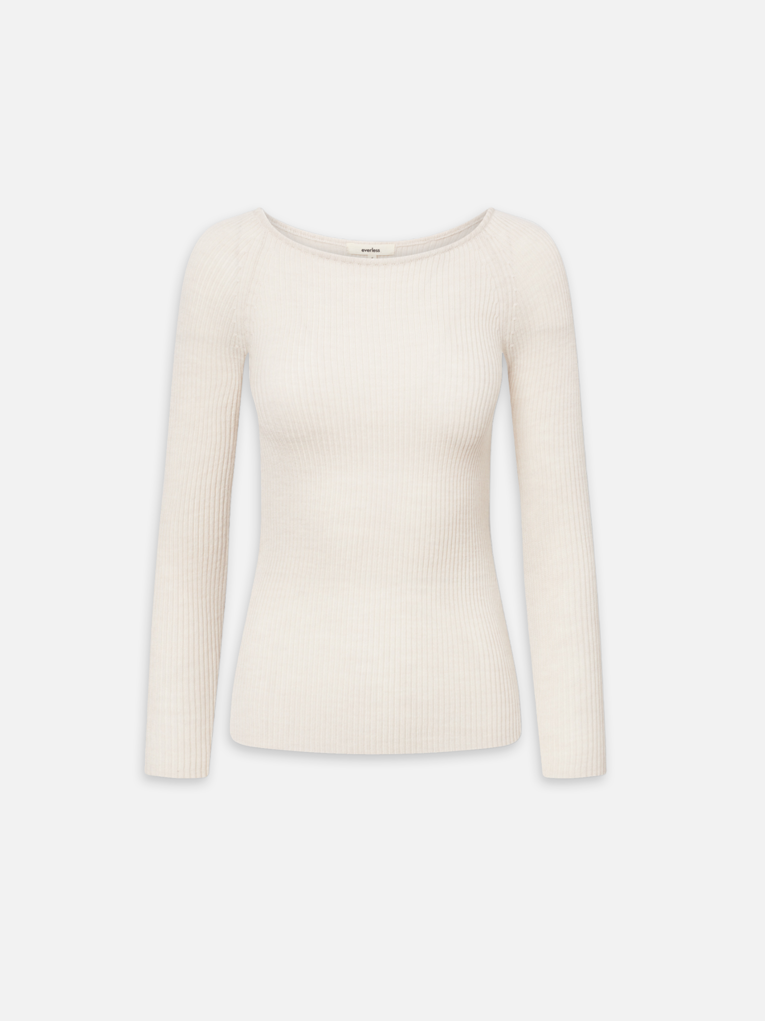 Longsleeve ELENI in der Farbe Oatmilk