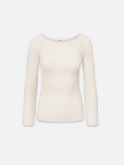 Longsleeve ELENI in der Farbe Oatmilk