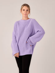 Strickpullover SUSANNE lavender