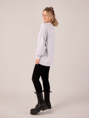 Shirt CARLOTTA light grey melange