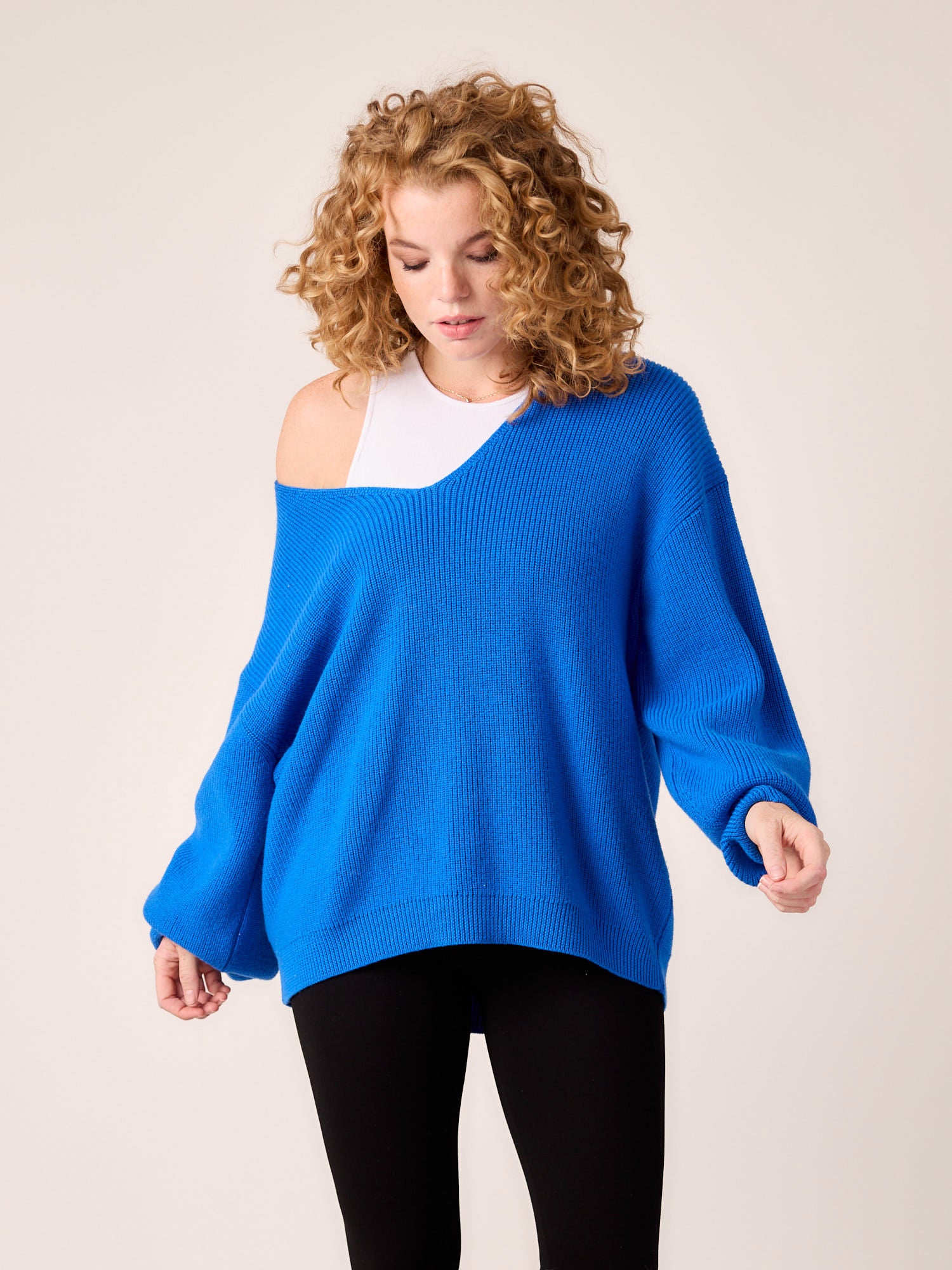 Strickpullover MATHILDA royal blue