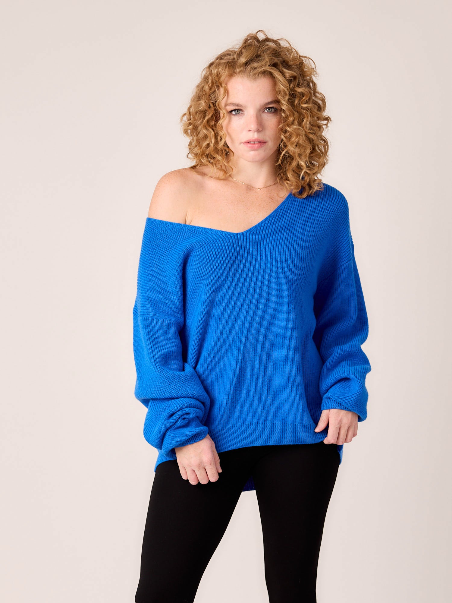 Strickpullover MATHILDA royal blue