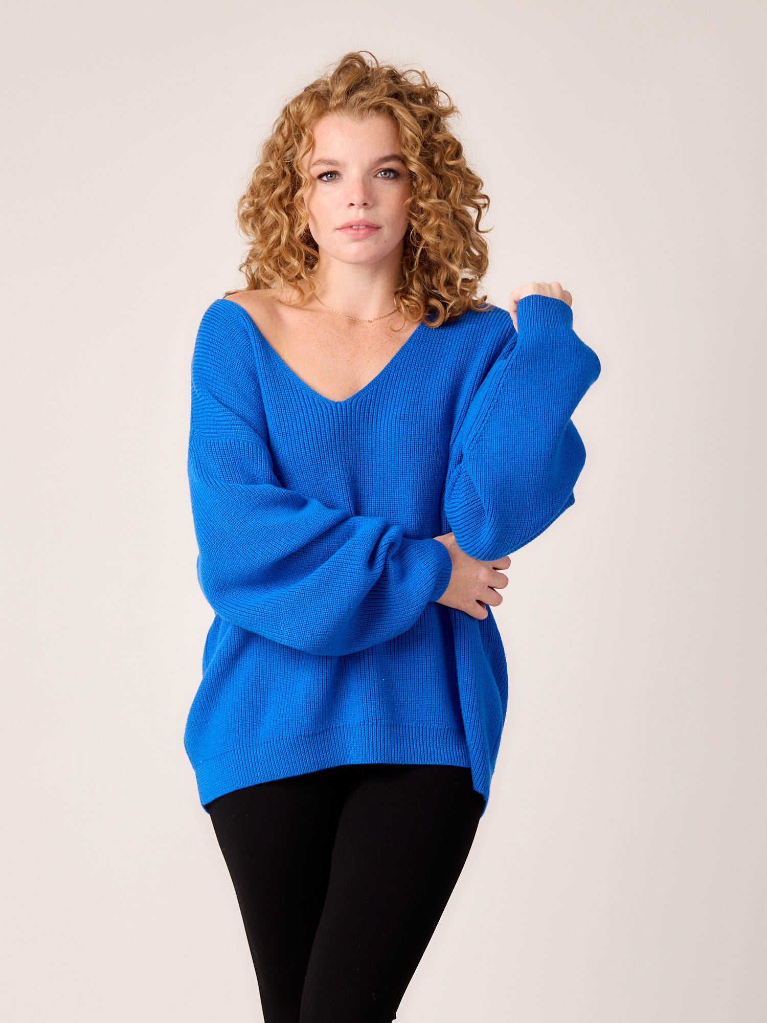 Strickpullover MATHILDA royal blue