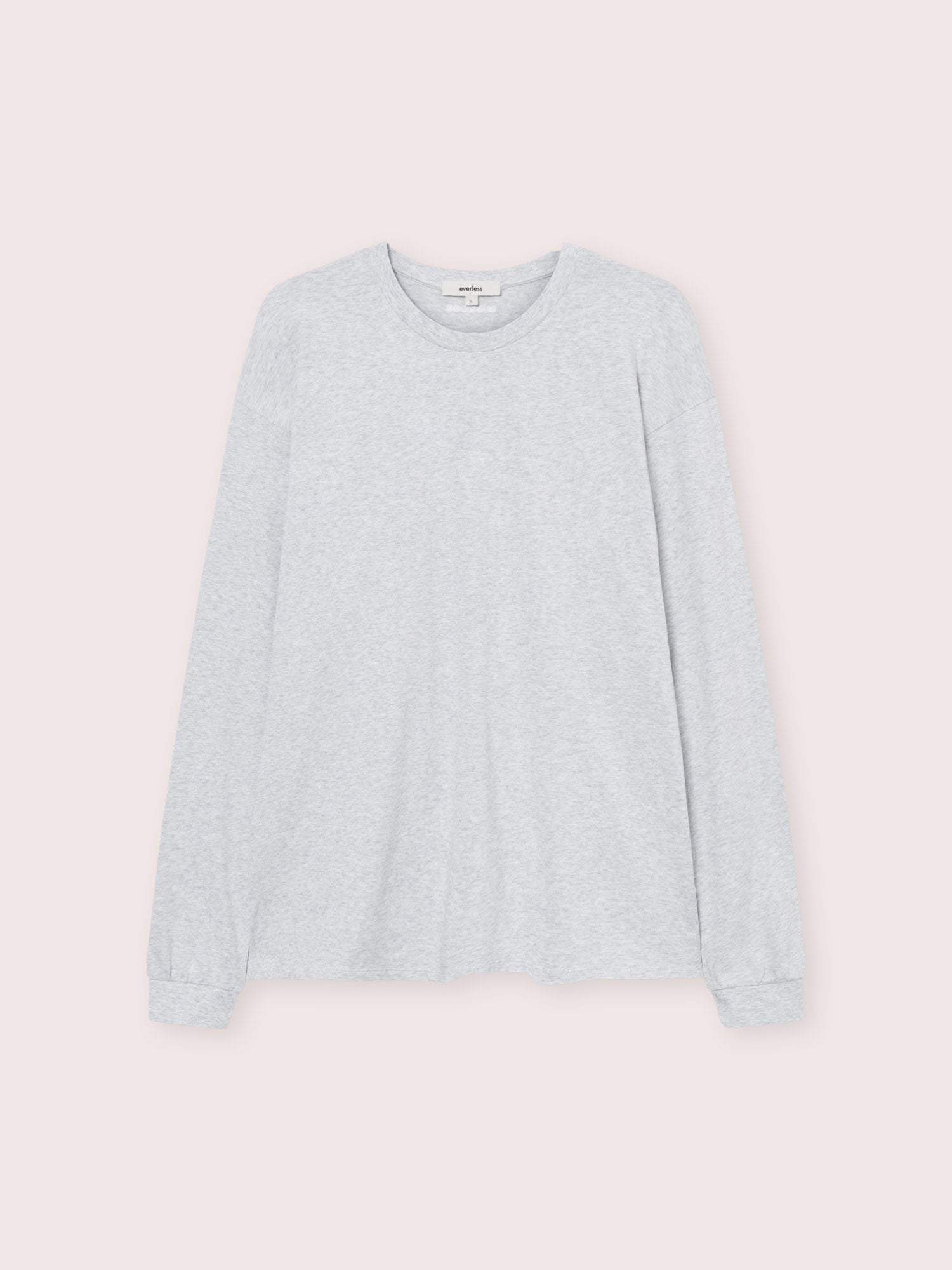 Shirt CARLOTTA light grey melange