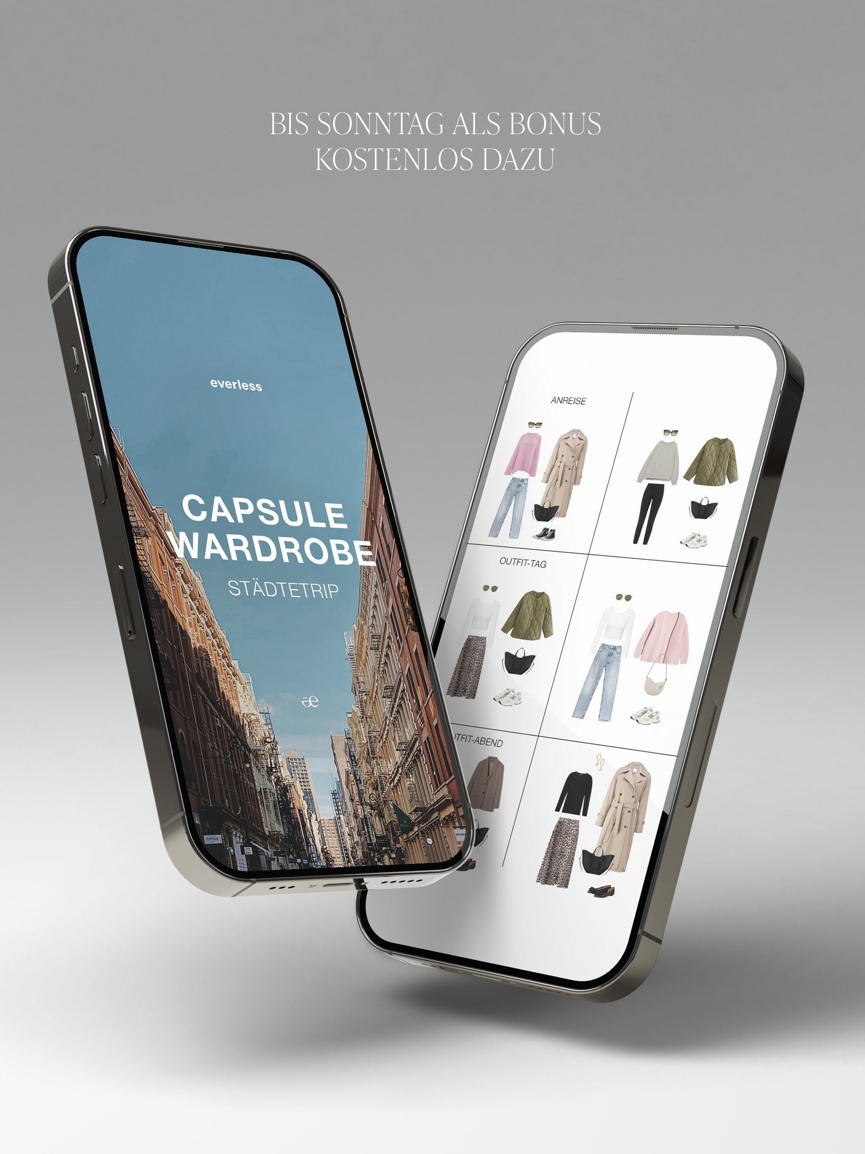 Capsule Wardrobe - Städtetrip