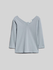 Longsleeve GABY dusty blue
