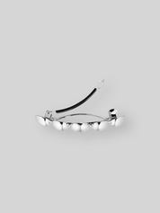 Haarclip GLOSSY silver
