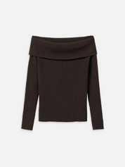 Strickpullover GRACE in Dark Brown