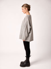 Strickpullover MIMI cosy grey