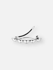 Haarclip GLOSSY silver