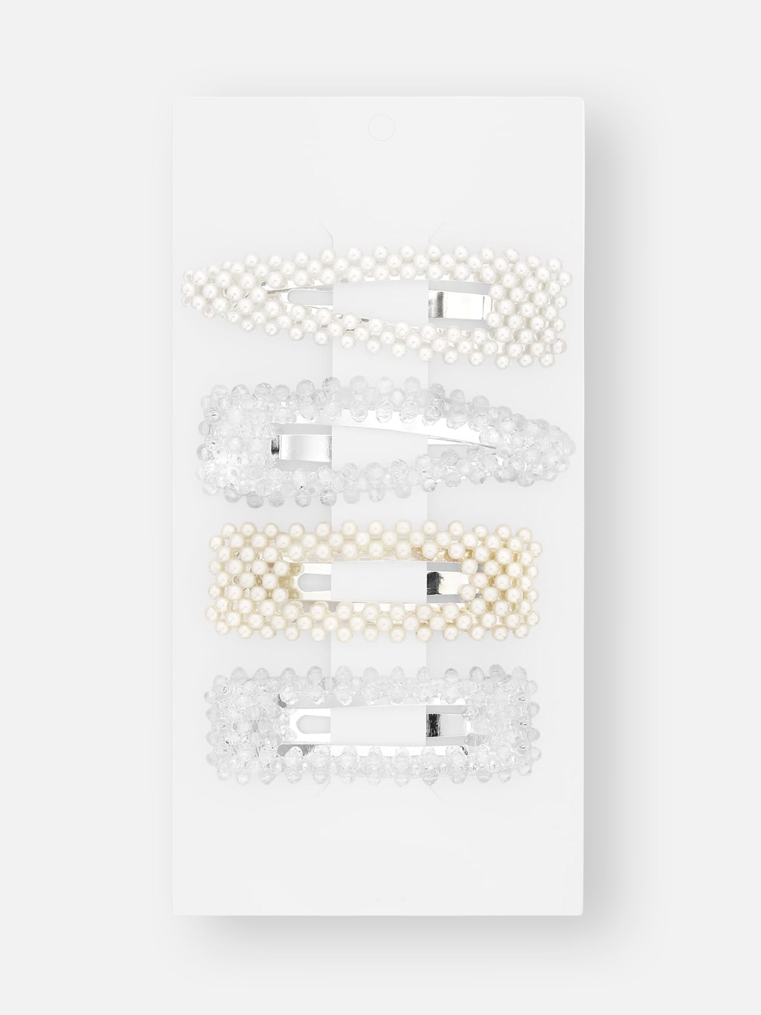 Haarclips PEARLY 4 Stück