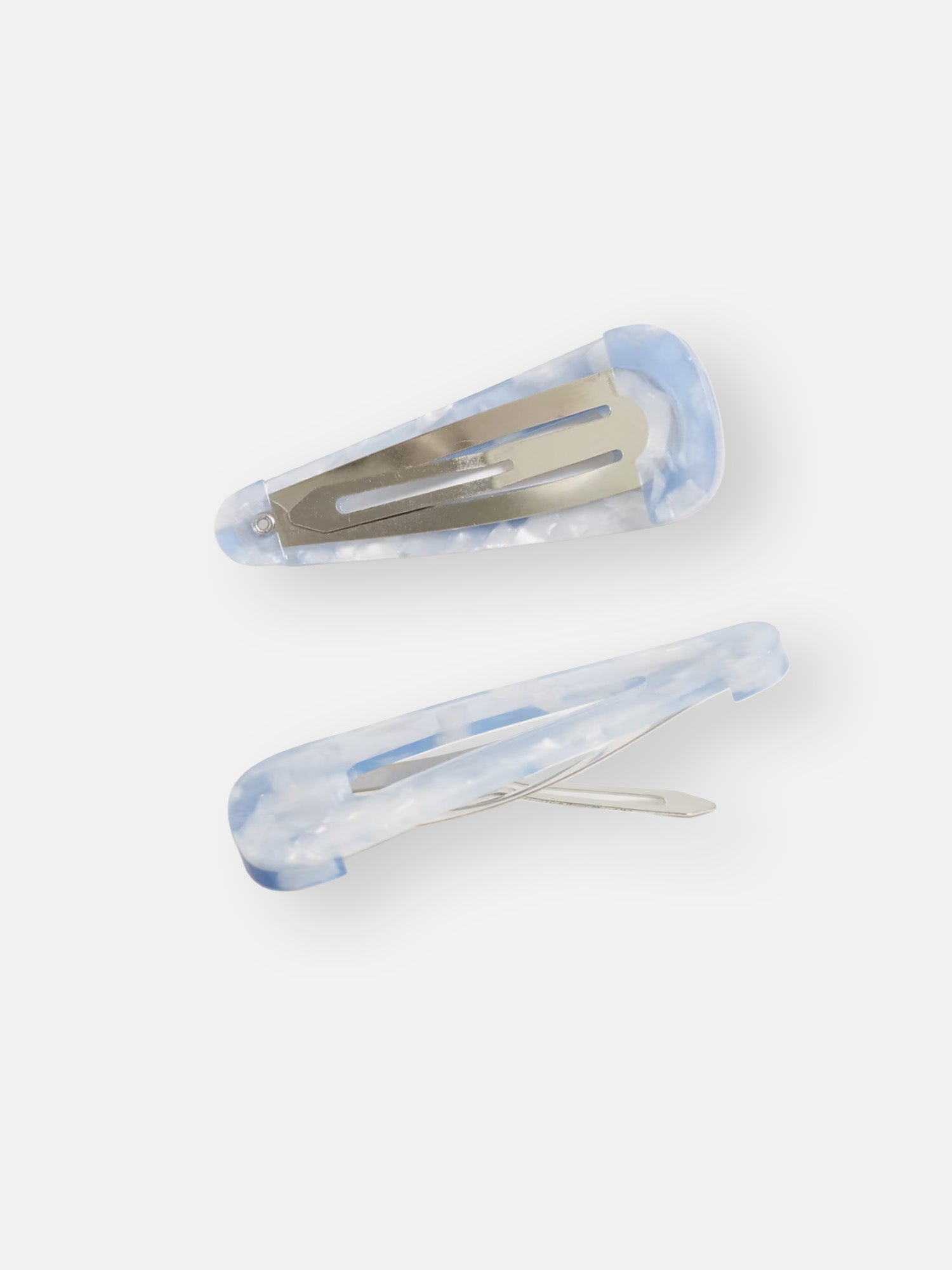 Haarclip PLAGE in Blau Seite