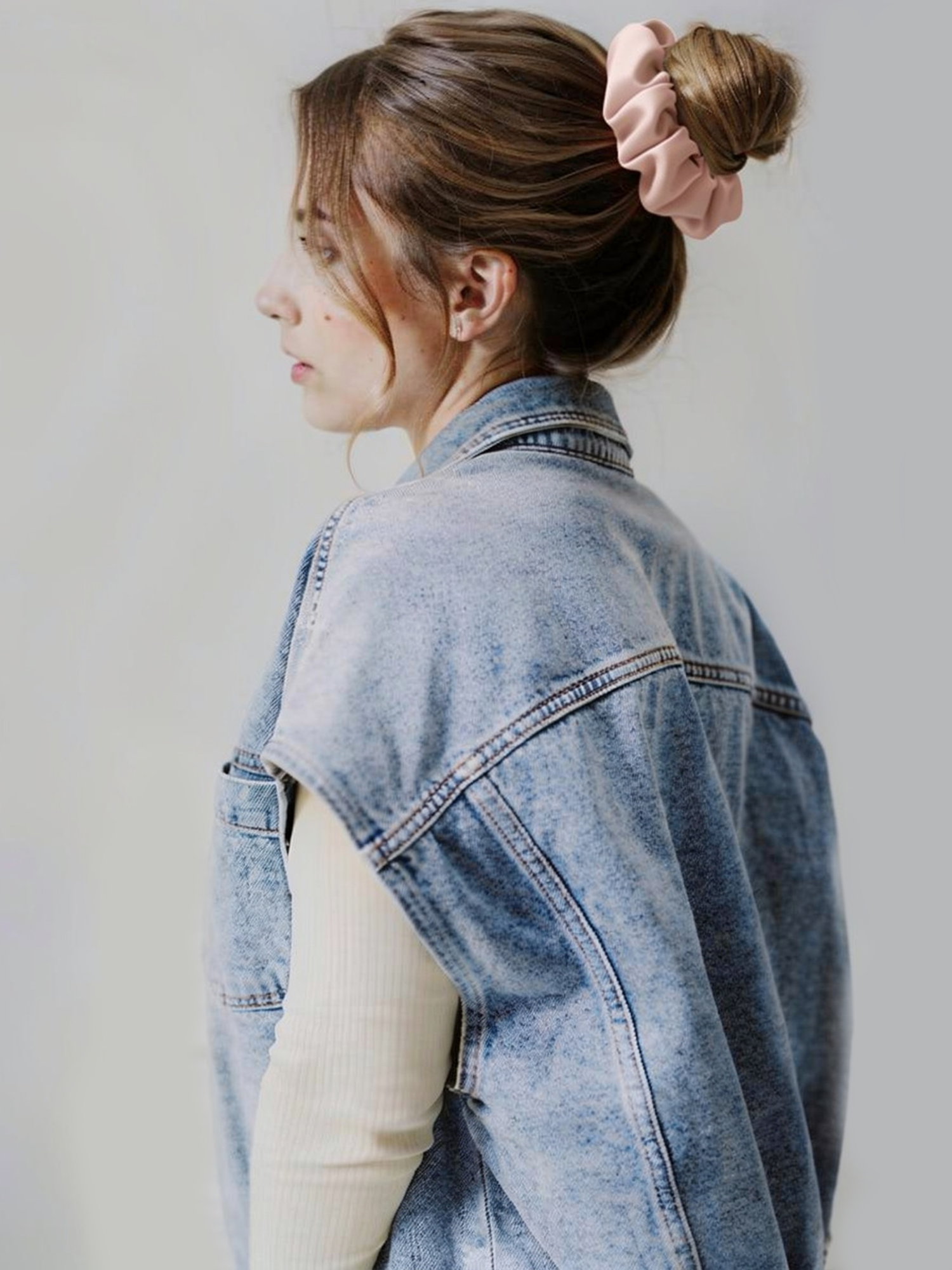 Scrunchie XXL FLORA rose