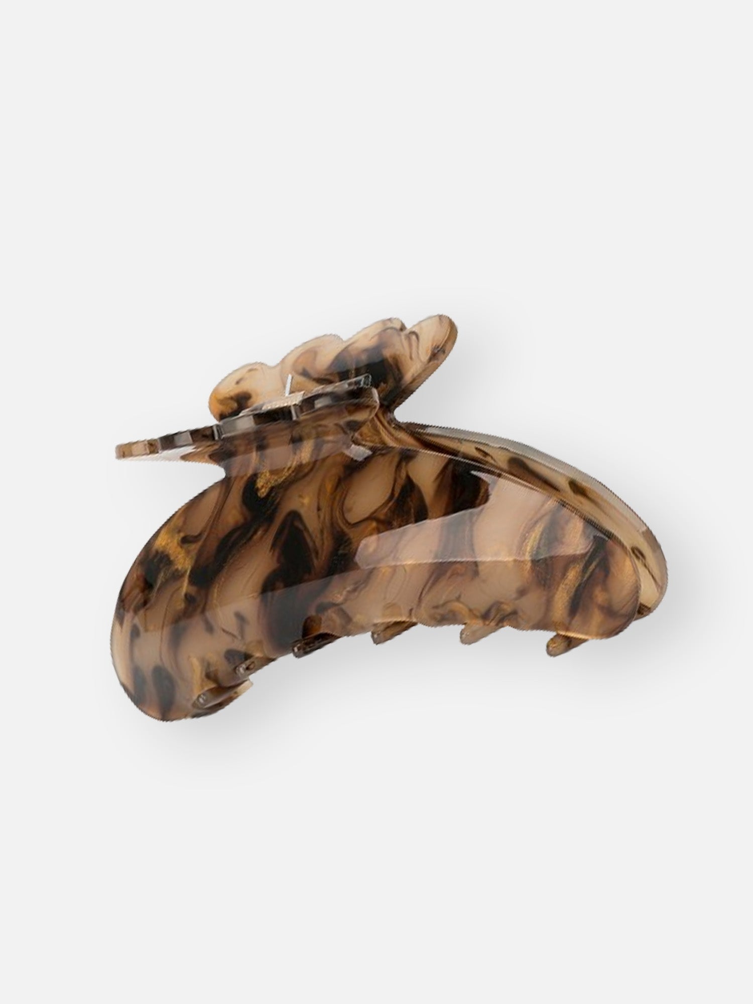 Haarklammer HELENE in Champagner-Tortoise