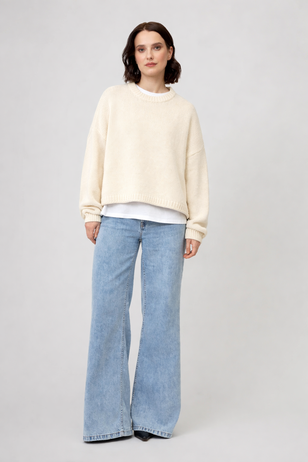 Strickpullover IVA butter yellow