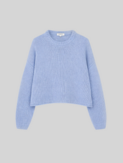 Strickpullover IVA sky blue