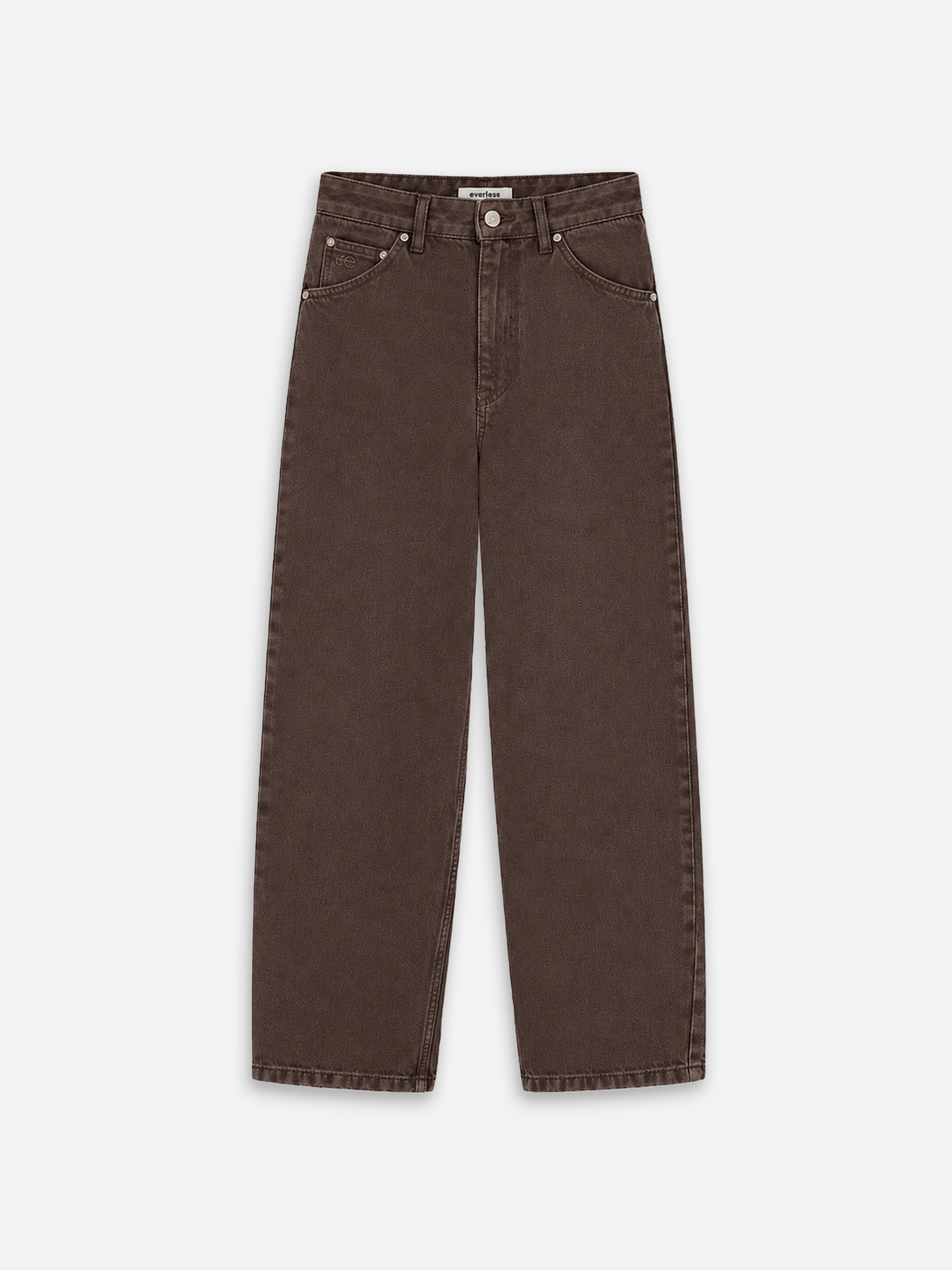 Jeanshose MARIT in Braun