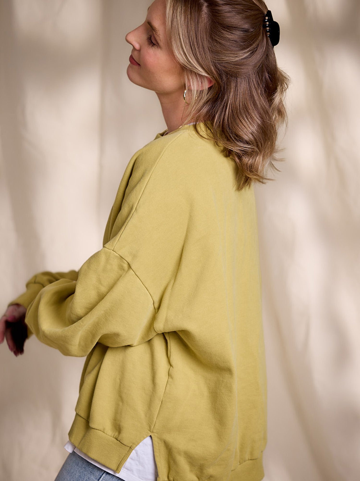 Sweater LAURA pistachio green