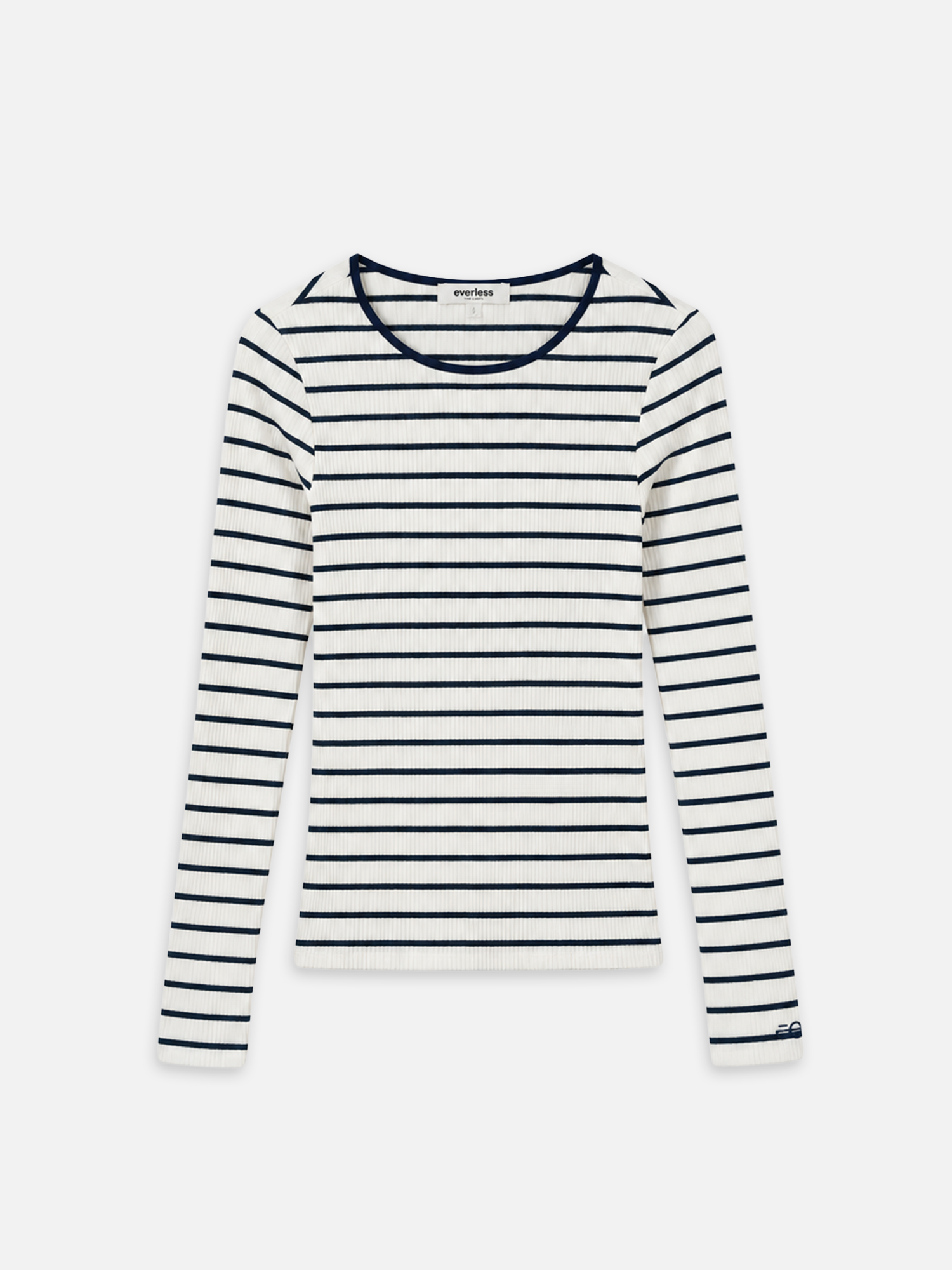 Longsleeve LINNEA blau weiß gestreift