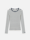 Longsleeve LINNEA blue striped