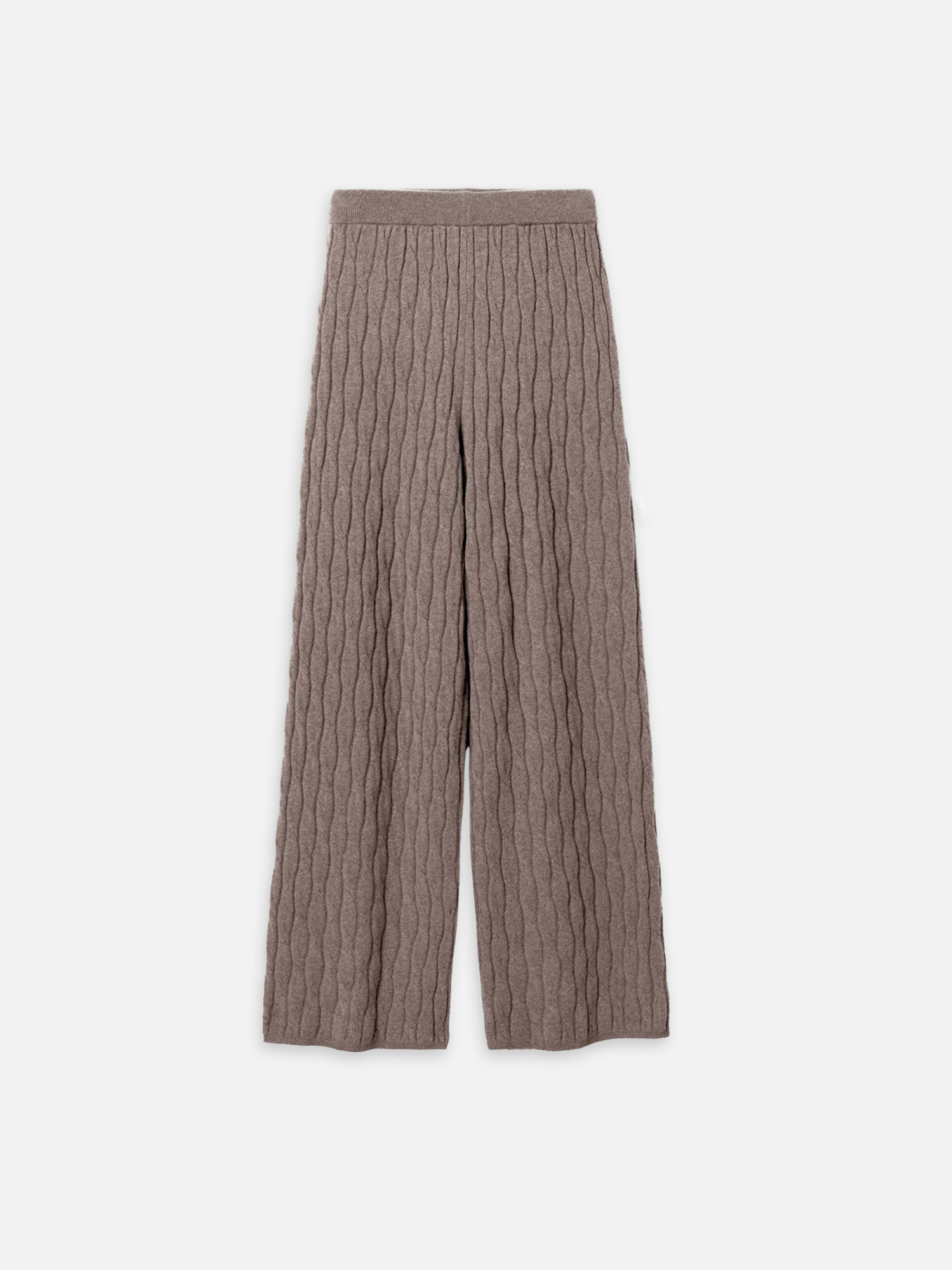 Strickhose MARLI in der Farbe Brown Melange