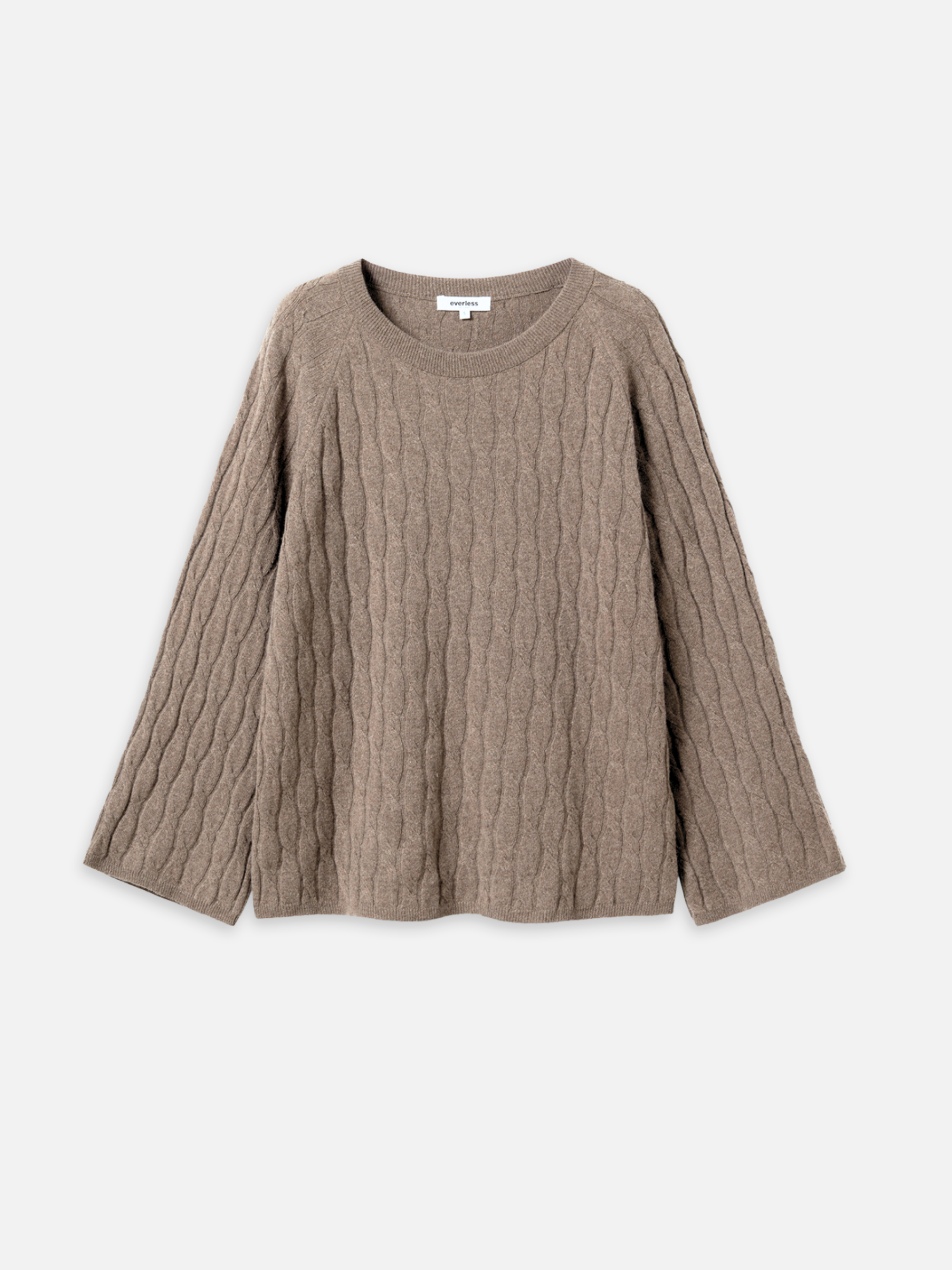 Strickpullover MILA brown melange