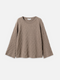 Strickpullover MILA brown melange