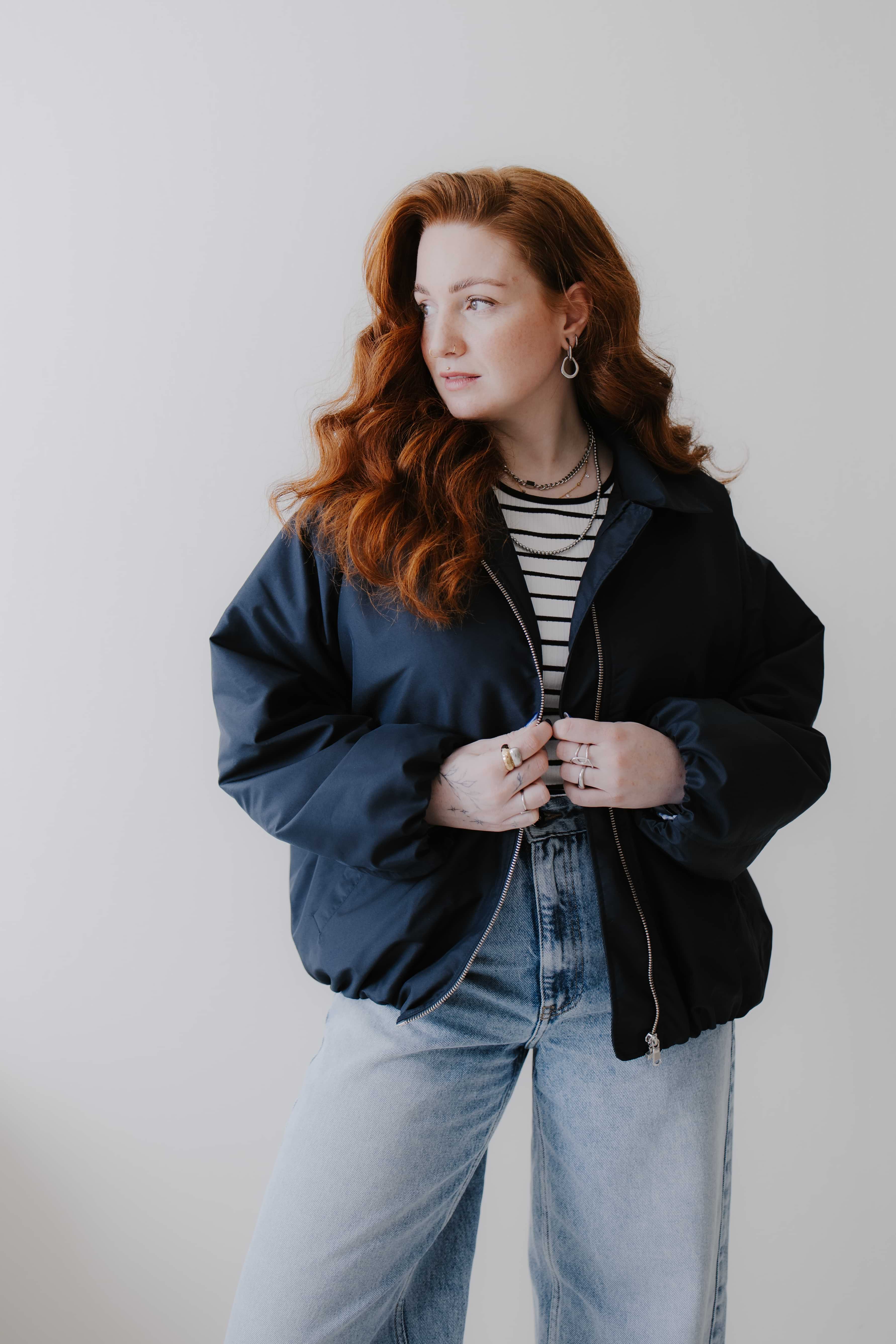 Jacke LOVISA midnight blue