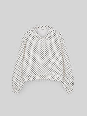Sweater SUE cropped polka dot