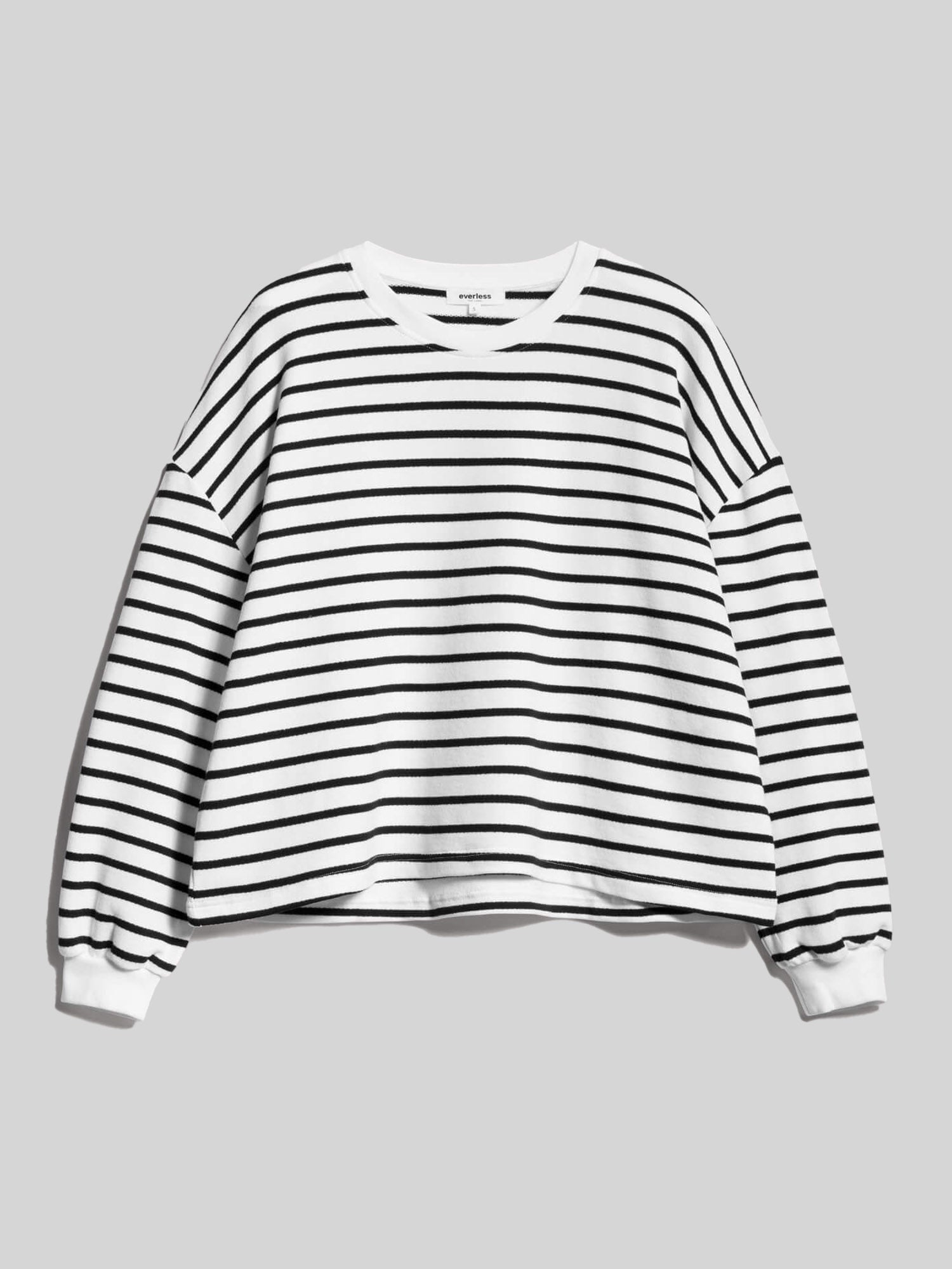 Longsleeve PAULI black/white striped