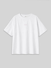 T-Shirt PHILIPPA classic white print
