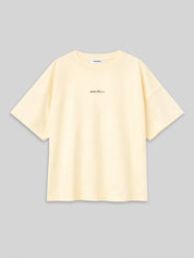 T-Shirt PHILIPPA classic butter yellow print