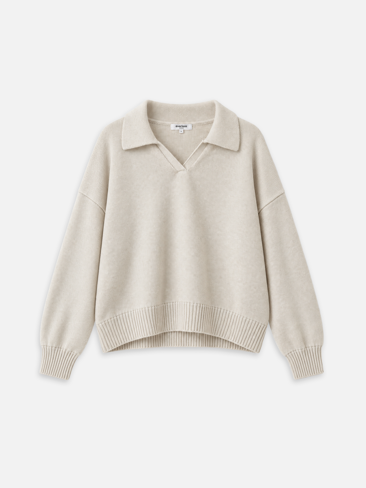 Strickpullover HILDE in der Farbe Cloud Dancer