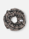 Scrunchie TARTAN brown/grey
