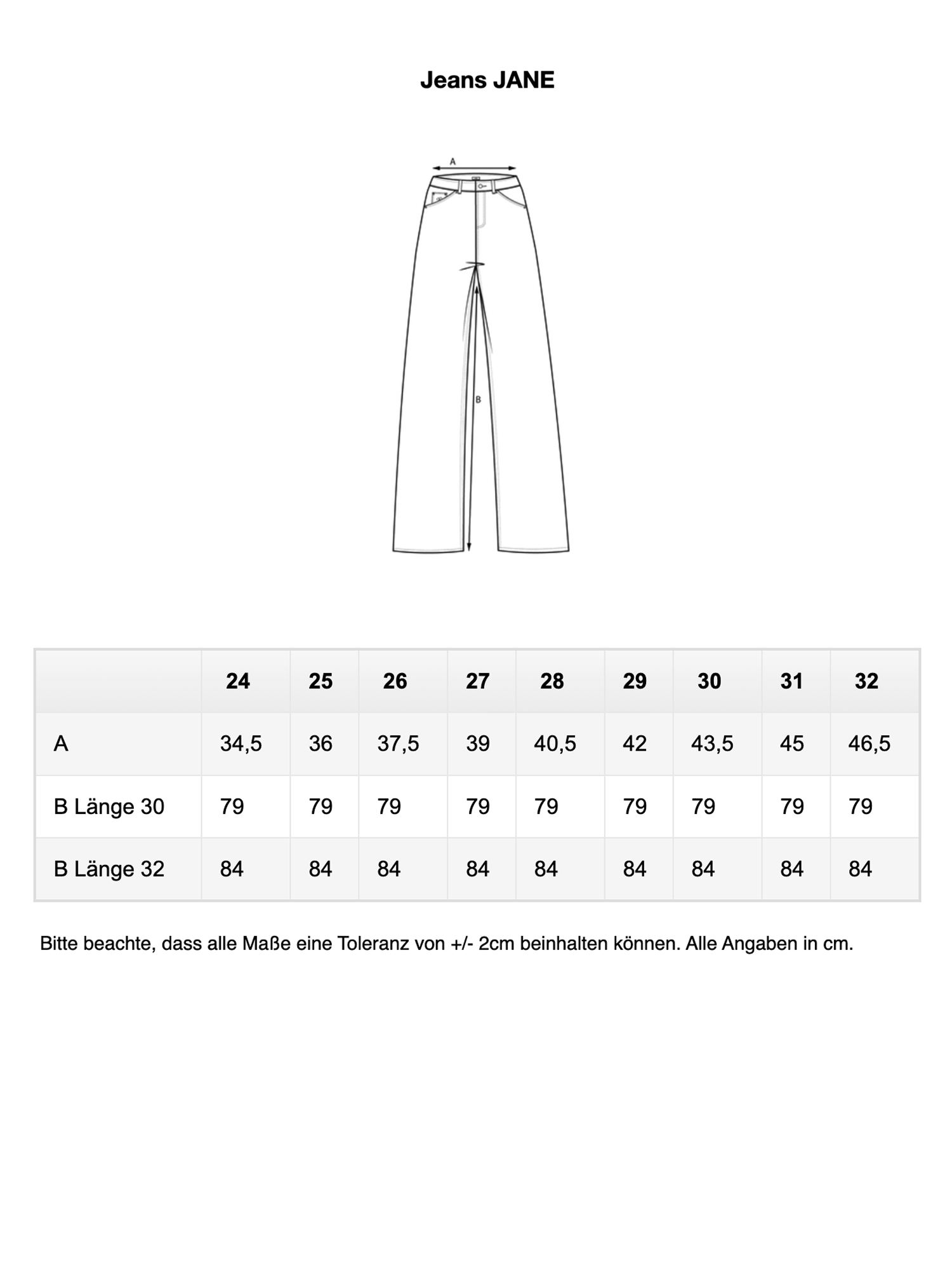 Jeans JANE light blue