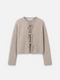 Strickjacke ANNELIESE sandy beige
