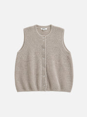 Weste LIV in der Farbe Sandy Beige